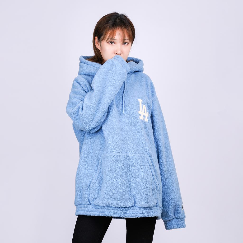 New MLB Los Angeles Dodgers Sweatshirt Unisex Sky Blue 31HDF1061-07S