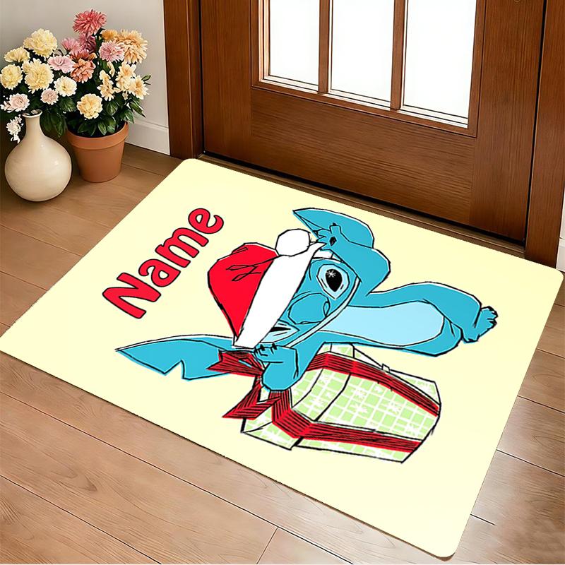 Personalized Name Island Adventure Living Room Non-Slip Area Rug Soft Carpet for Bedroom Playroom Sofa Office Home Decor Doormat