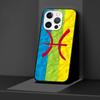 Flag Amazigh Berber Case for Apple iPhone 14 11 7 SE 2020 8 X XS 13 12 Mini XR 15 Pro Max Silicone Black Soft Phone Cover