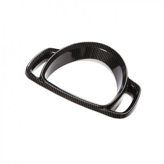 ABS Carbon Fiber Dashboard Decorative Frame Trim For Mercedes-Benz Smart 09-15