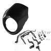 ABS Plastic Motorcycle Headlight Fairing Cover Front Cowl Grille Guard for Haojue TR300 Plus