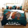New Avatar The Last Airbender Beding Set Single Twin Ful Quen King-Sized Dimensionsd Dimensions Bed Linen Set Adult People Bedrom Duvet cover Sets