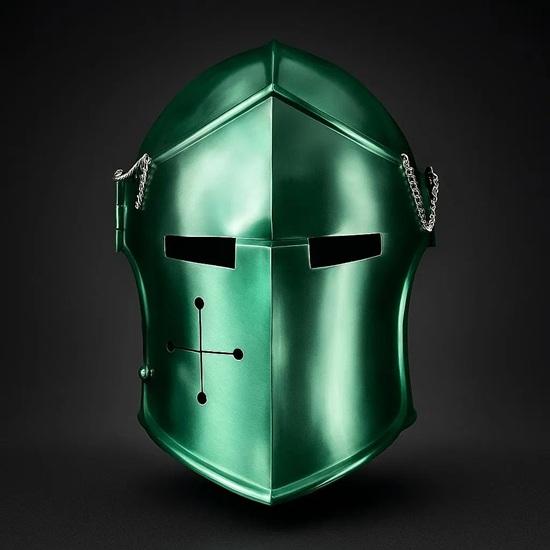 Handmade Medieval Barbuta Helmet Perfect for Renaissance Fair, Cosplay, LARP, Halloween Costume Authentic Steel Armor Replica