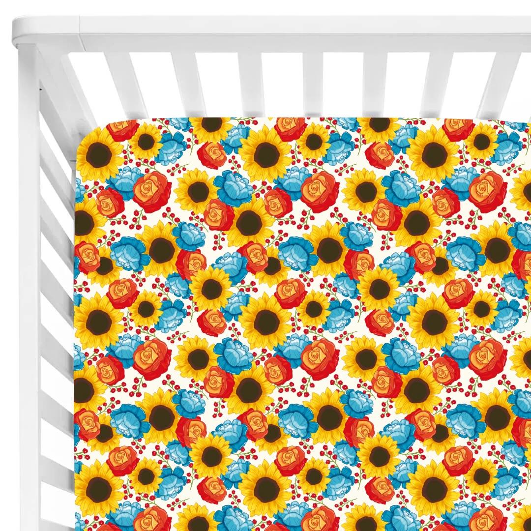 Custom Home Blanket Double-Layer Bamboo Blanket for Children Floral Pattern European-American Style Home Use 40*40