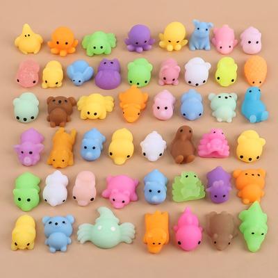 10/30 Stück Niedliche Tier Squishy Spielzeuge Junge Mädchen Geburtstagsfeier Gastgeschenke Pinata Füllung Kinder Weihnachtsgeschenk Weiches Klebriges Stressabbau Spielzeug