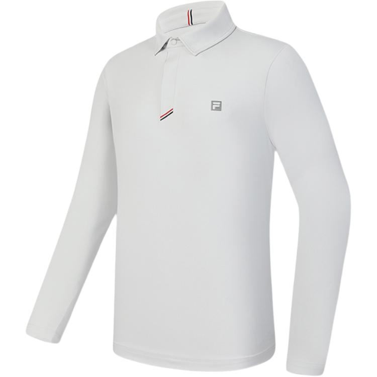 New FILA Golf Collection Polo Shirt Men's Rosemary Gray A11M445231F-GY