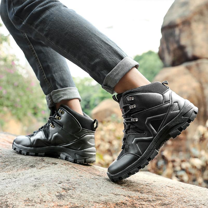 Brand Men's Military Boots Combat Mens Non-slip Ankle Desert Boot Tactical Army Snow Boots Men Outdoor Sneakers Hiking Shoes