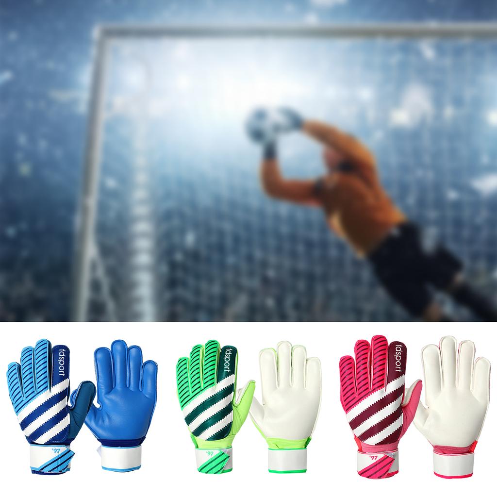 Professional Soccer Goalie Gloves Football Goalkeeper Gloves Anti-Slip Latex Soccer Gloves Training Football Gloves