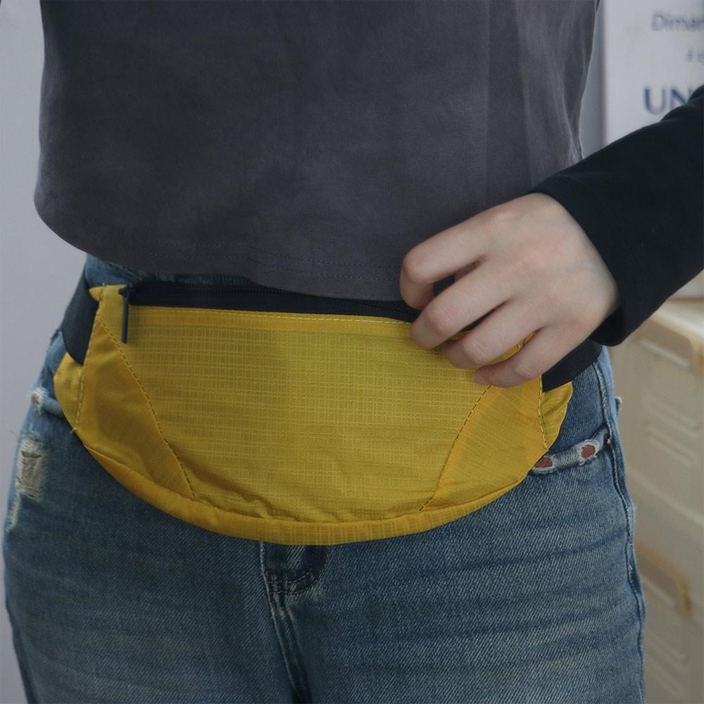 Waterproof Marathon Running Bag Three-section Sports Phone Bag Running Waist Bags  Fanny Phone Pack