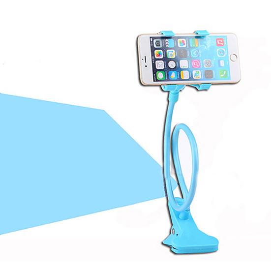 Uniwersalny uchwyt stojakowy 360 stopniowy leniwy uchwyt łóżkowy biurkowy samochodowy na telefon