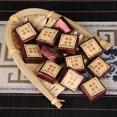Pu-erh Ripe Tea Ancient Tree Sticky Rice Square Brick Tea Strong Flavor