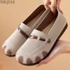 New Single Shoes Women's Elderly Casual Shoes One-pedal Soft-soled Mother Shoes