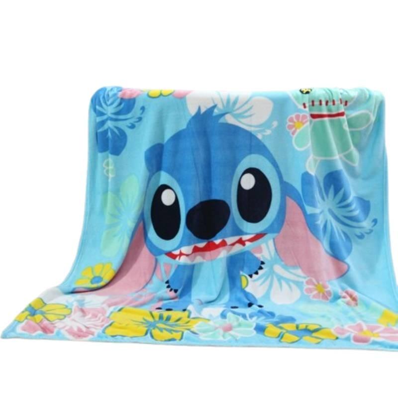 

Cozy Plush Cartoon Patterned Air Conditioning Blanket For Kids With Man Design