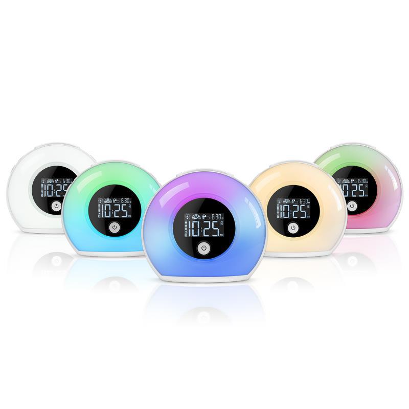 Bluetooth Smart Speaker, Multi-function Night Light, Desk Clock, Clock Alarm Clock