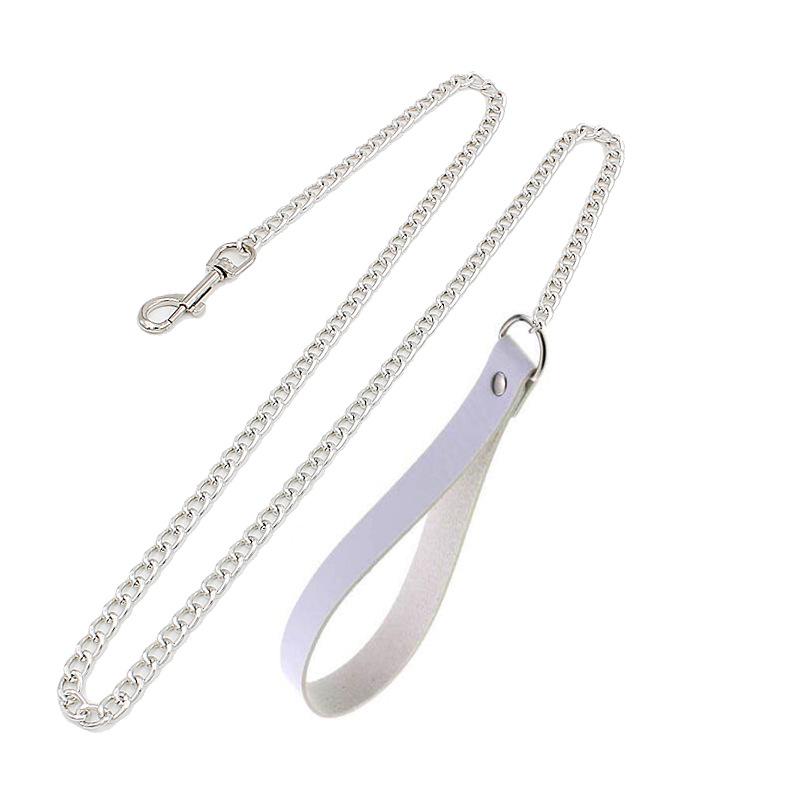 Set Exagerat Guler cu Nituri și Lesă pentru Adulți