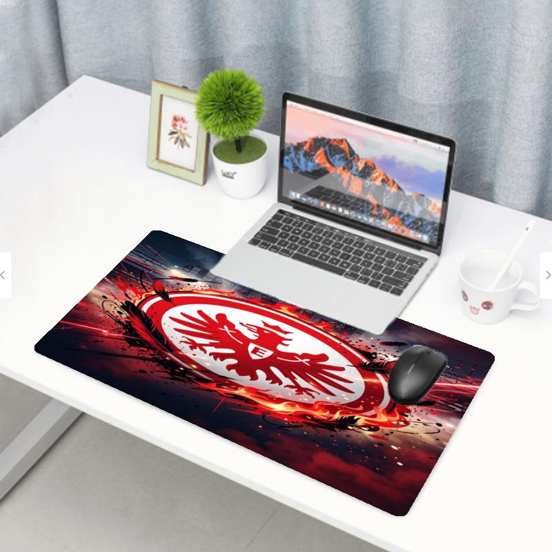 Eintracht Frankfurt Print Mouse Pad, Anti‑Slip Desktop keyboard Mat, for PC Laptop Gaming Working Daily Use, Cool Festival Birthday Gift