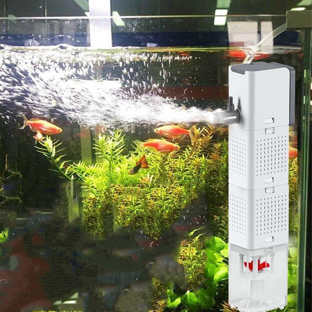 Silent Operation Fish Tank Submersible Filter Oxygen Circulation Pump  Water Circulating