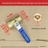 Copper Ball Valve DN15, DN20, DN25, DN32 Radiator Tap Switch