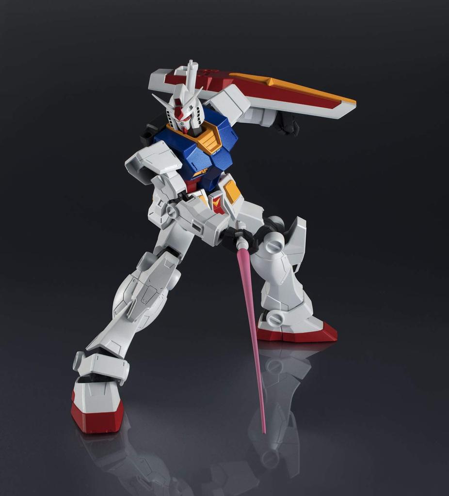 TAMASHII NATIONS GUNDAM UNIVERSE Mobile Suit Gundam RX-78-2 GUNDAM Přibližně 150 mm ABS a PVC Malovaná Pohyblivá Figurka