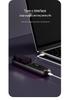 Wireless LCD Hair Straightening Comb with Negative Ion Technology - Portable, Non-Damaging Electric Comb for Safe Hair Styling
