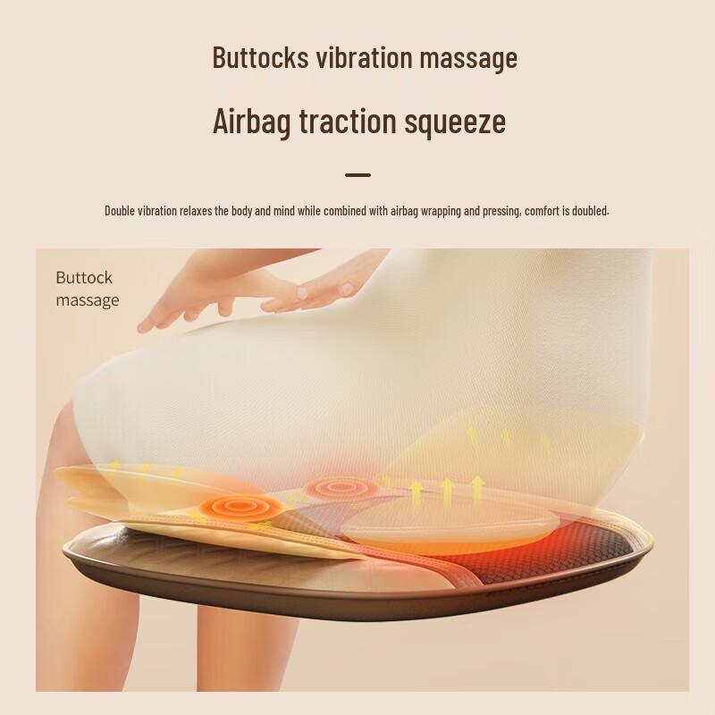 CHIGO Full Body Massage Cushion with Mechanical Hand