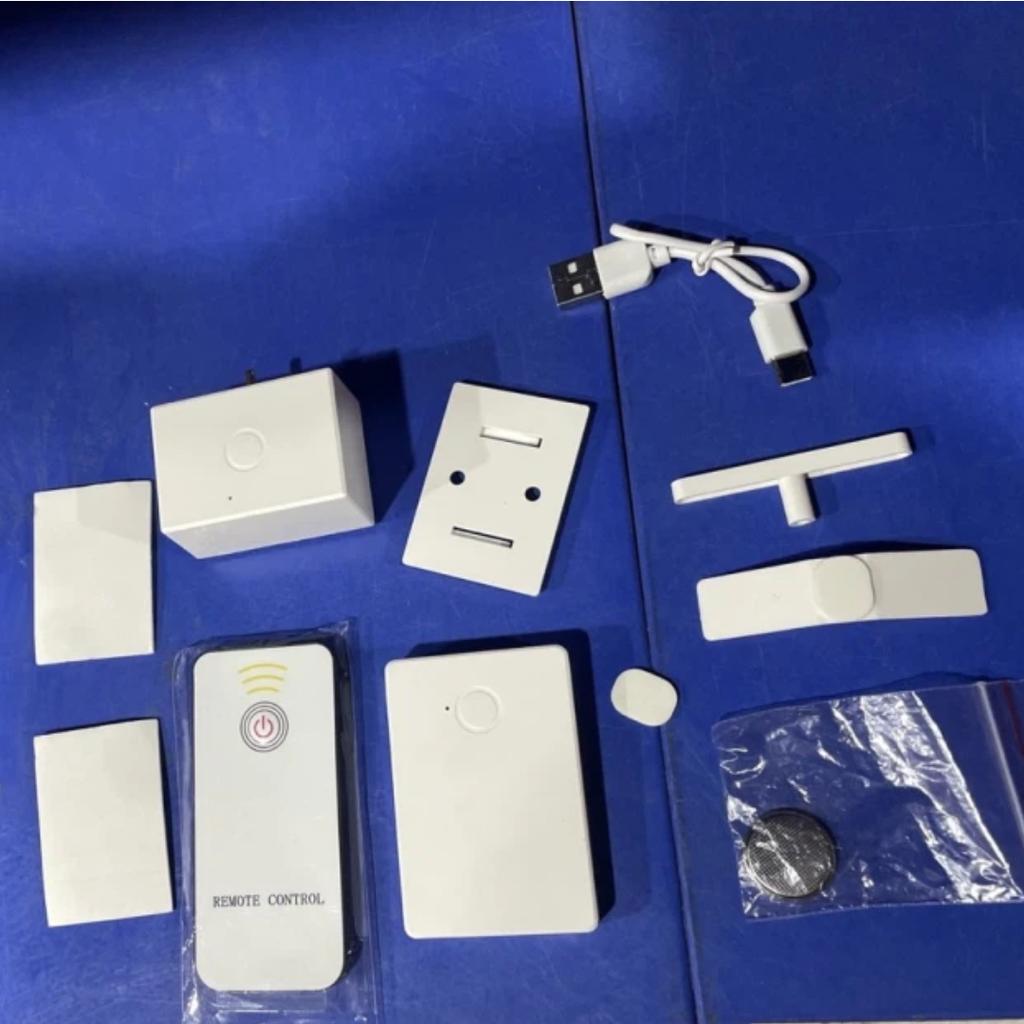 1 Set Intelligent Type-C Rechargeable Lazy Remote Control Switch Wireless Control Light Switch Off Tool Automatic Button Pusher