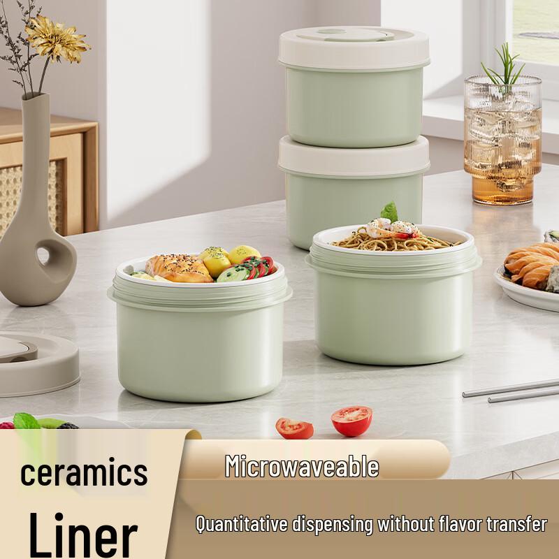 RuHan Ceramic Insulated Microwaveable Lunch Box