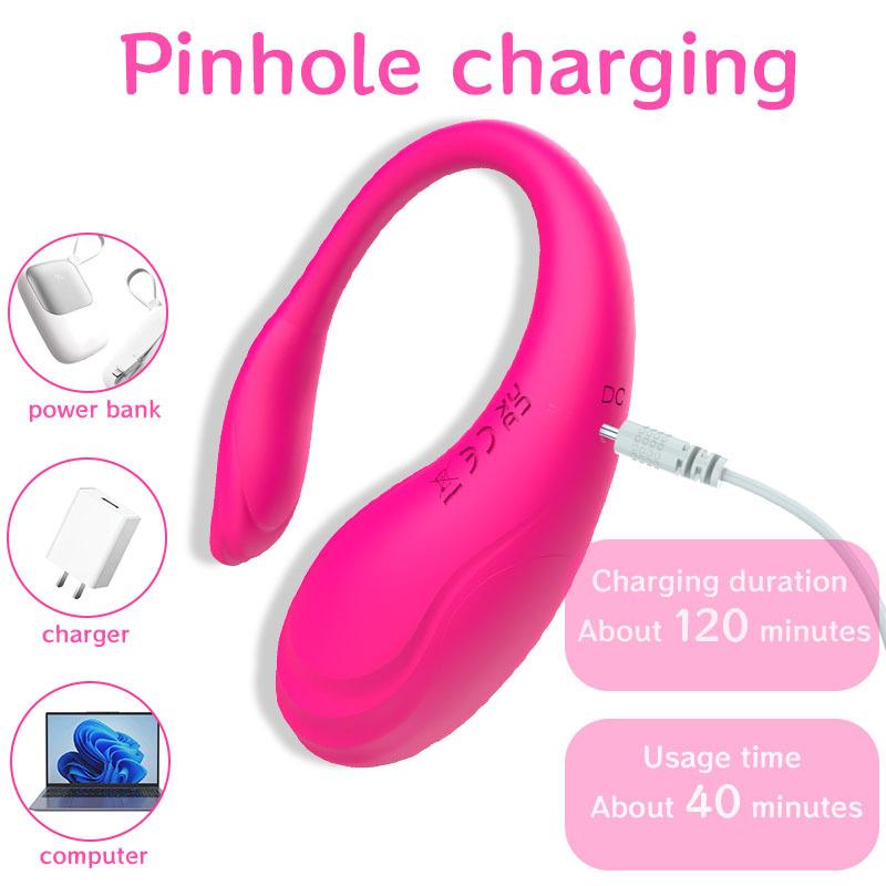 APP Remote Control Vaginal G-spot Panty Wearable Vibrator, Long Distance 9 Vibrations Kegel Ball Stimulator For Women Sex Toy