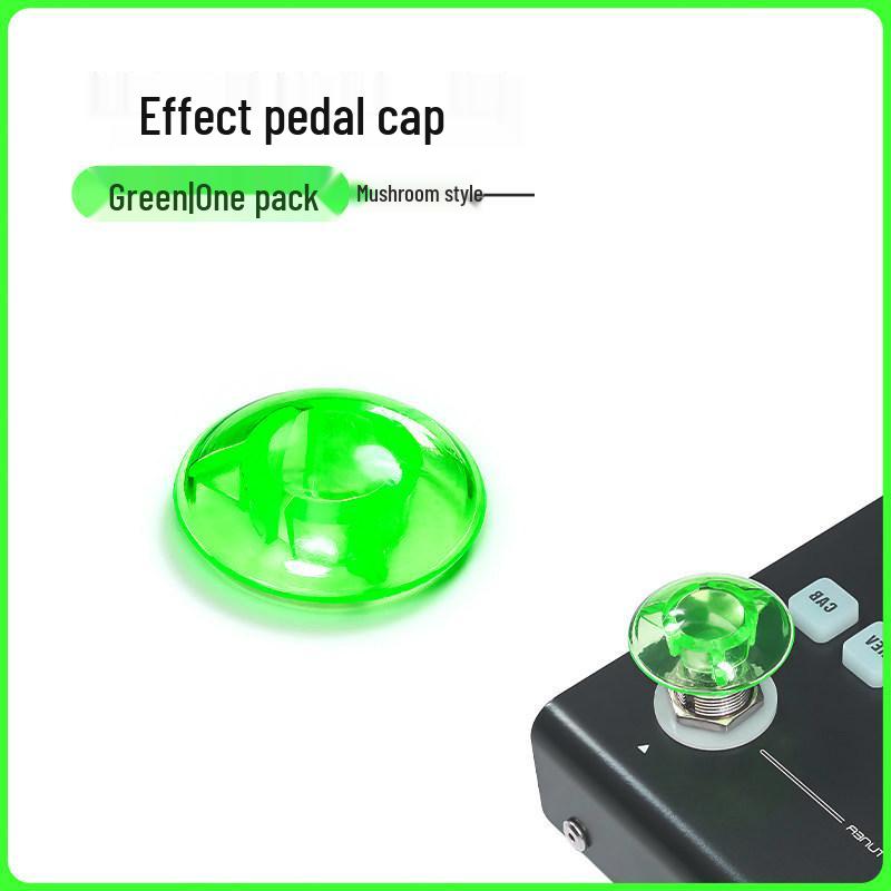 Multi-color Guitar Effects Pedal Foot Cap - Electric Guitar Accessory