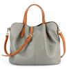 Borsa a tracolla in pelle bovina pieno fiore, Minimalista e versatile, Borsa tote in vera pelle da donna, Ampia borsa a spalla singola da pendolare