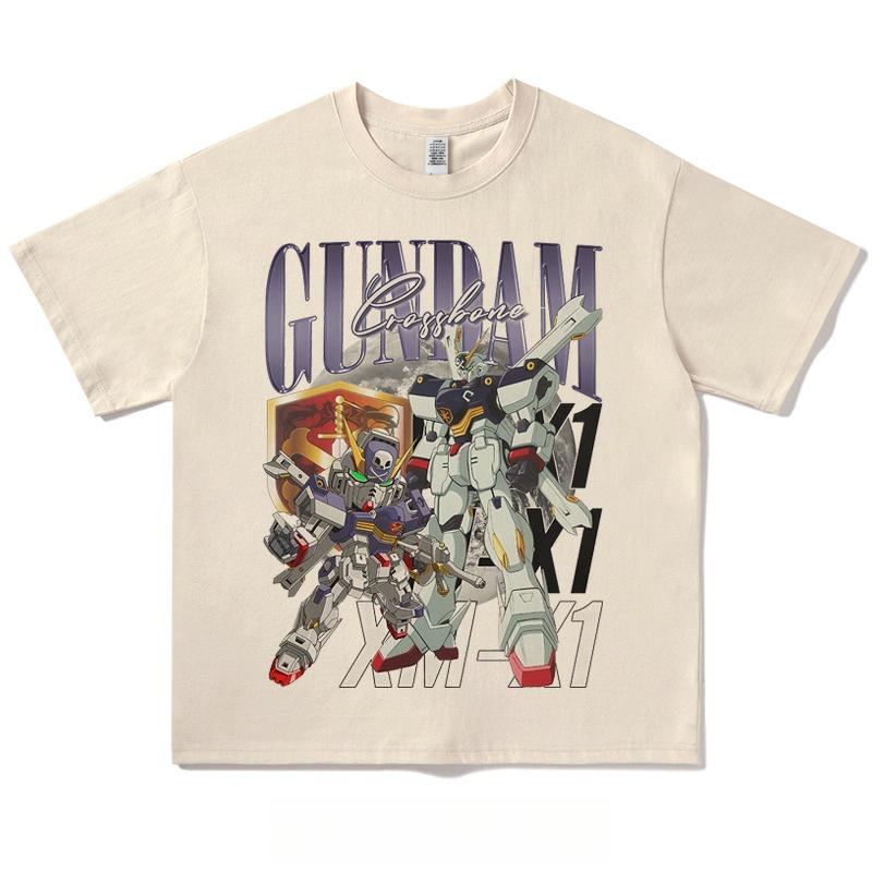 

Mobile Suit Gundam Anime Skull Pirate XMX1 Printed Tshirt Unisexs and Womens Tshirt Unisexs Top Sports Tshirt Summer New 2026 4XL