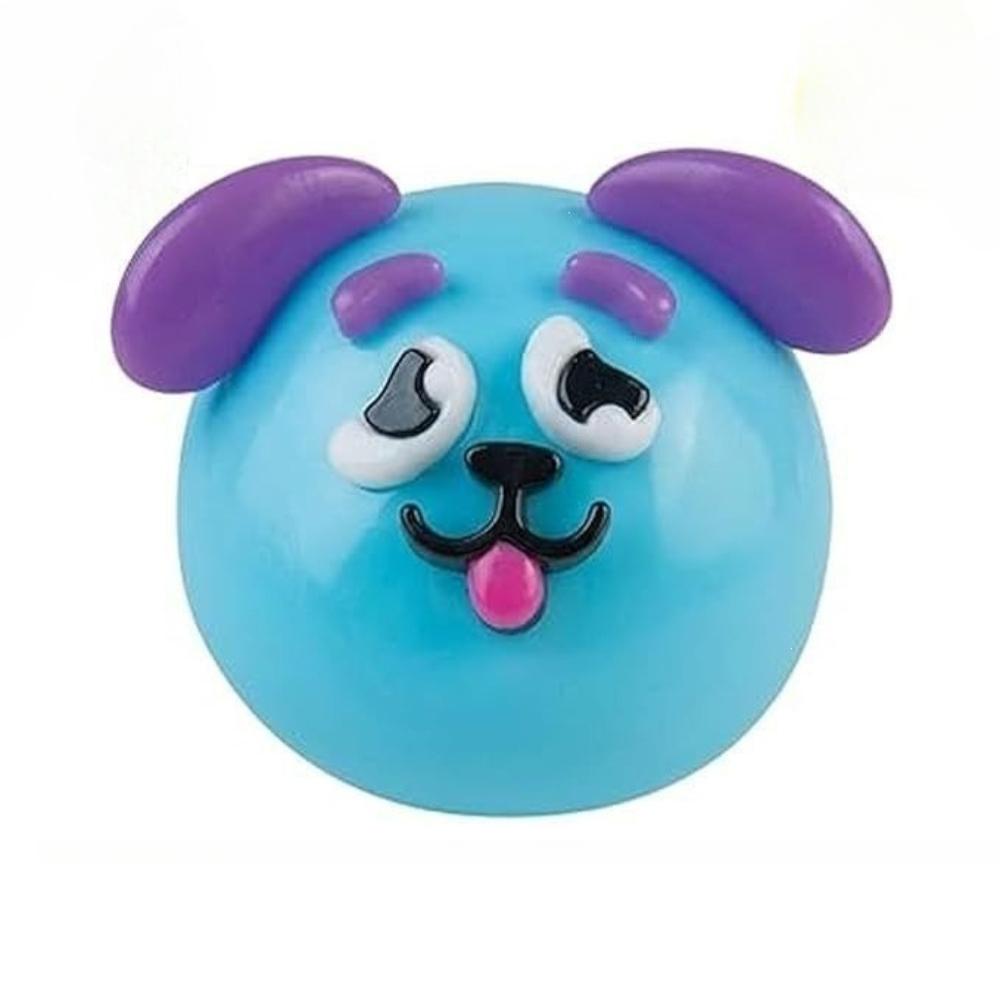 Curiosities Dog Face Swap Squishy Toy Soft Moldable Soft Squeeze Stress Relief Cute Slow Rise Squeeze Toy Relaxing Sensory Anxie