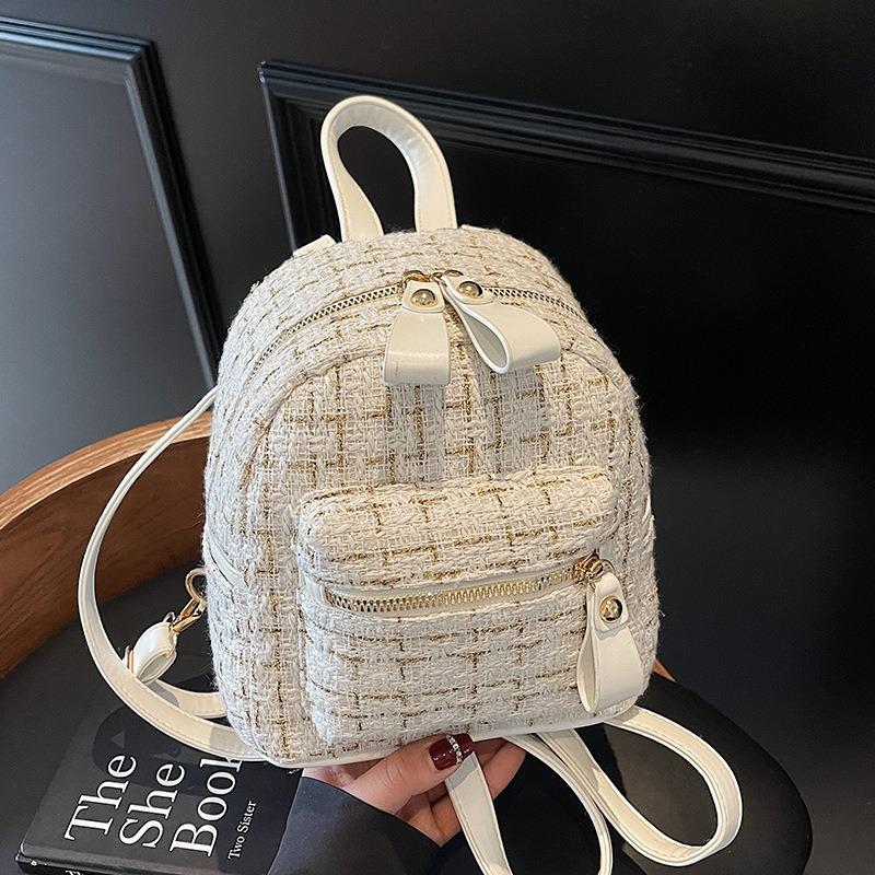 Fashion portable small backpack feminine temperament commuting versatile shoulder bag