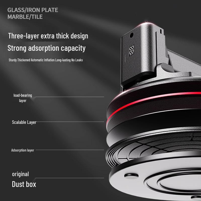 Heavy-Duty Lithium Vacuum Suction Device for Tile, Floor, and Glass
