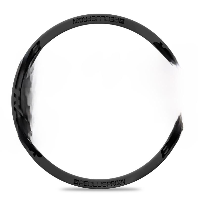 

Readu Bontrager Aeolus Pro3VTLR Road Bike Wheelie Sticker Decal Bicycle Accessories High Quality Engraving Process матовий чорний колір