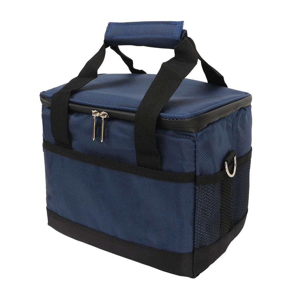 Insulated Cooler Bag Large Capacity Leakproof Waterproof Portable Lunch Bag with Adjustable Strap for Outdoor Picnic