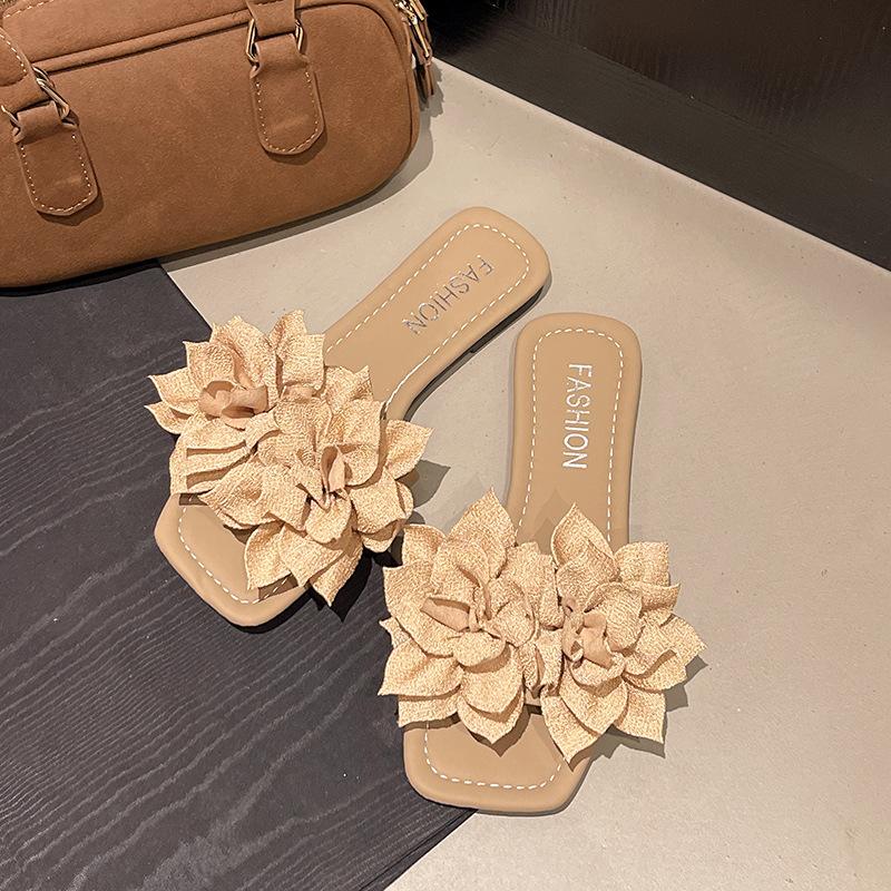 

Модные маленькие милые мультяшные сумки, тапочки-половинки, женские, весна-лето 2025, новые ленивые тапочки 41