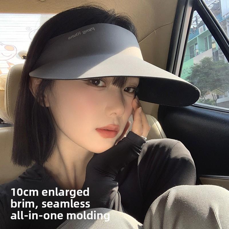 Summer Sun Shade Hat With Tapered Shape And Adjustable Band For Women Protection