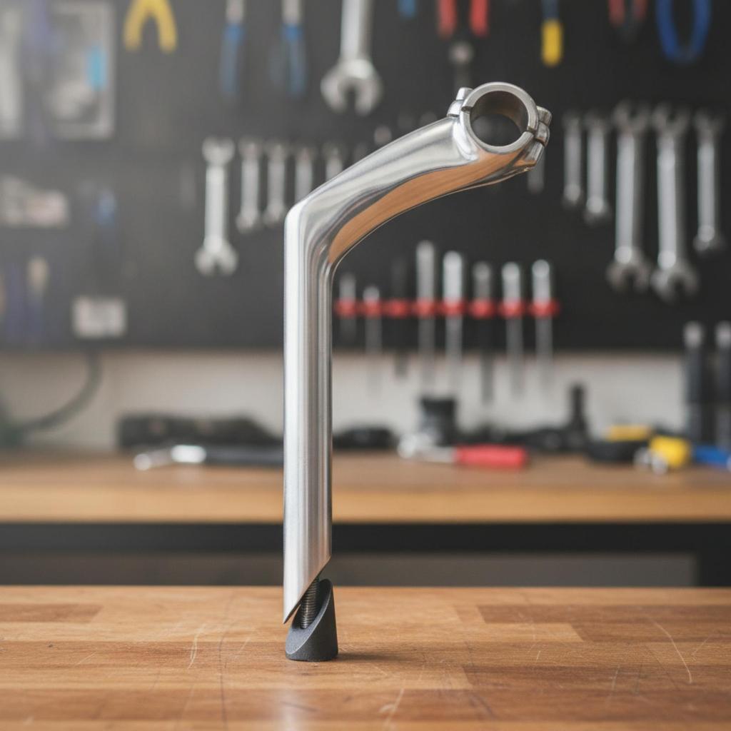 Aluminum Alloy Bicycle Handlebar Stem 100mm Retro Quill