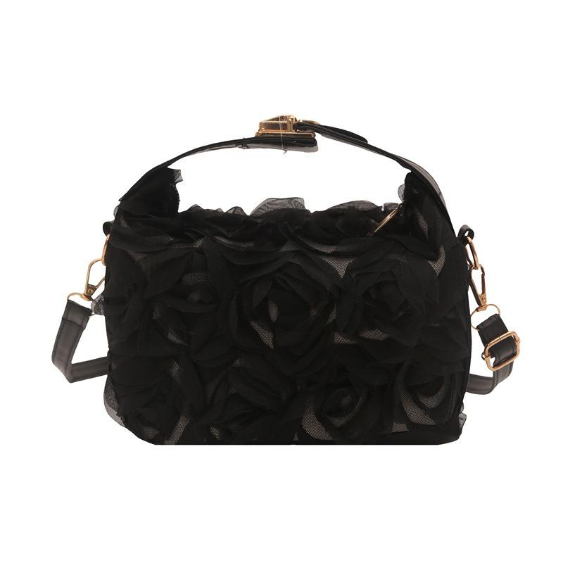 Summer New Fashion Trend Casual Simple Bucket Bag Niche Design Women's Shoulder Messenger Bag