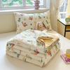 New A-class Cartoon Cute Soybean Summer Quilt Moisture Wicking And Machine Washable Air Conditioner Quilt Excluding Pillowcases