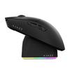 Ajazz AJ139PV3 Wireless Gaming Mouse, Tri-Mode Large Hand E-Sports Gaming Mouse, RGB Rechargeable Base,Black