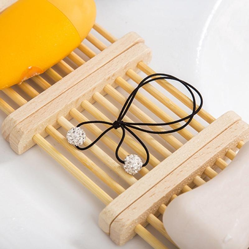 10Pcs Handcrafted Wooden Soap Tray Smooth and Delicate Slip Resistant Soap Dish Sturdy and Reliable Soap Holder Rack