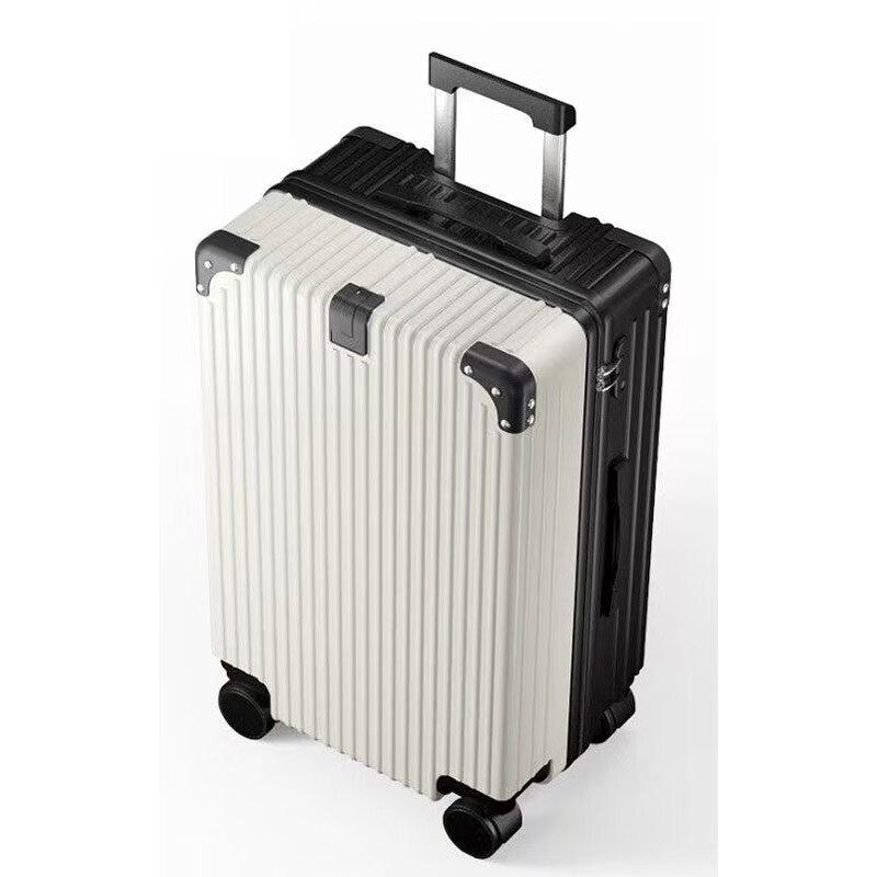 Oumanfei Travel Luggage with Cup Holder & Hook 28 inch