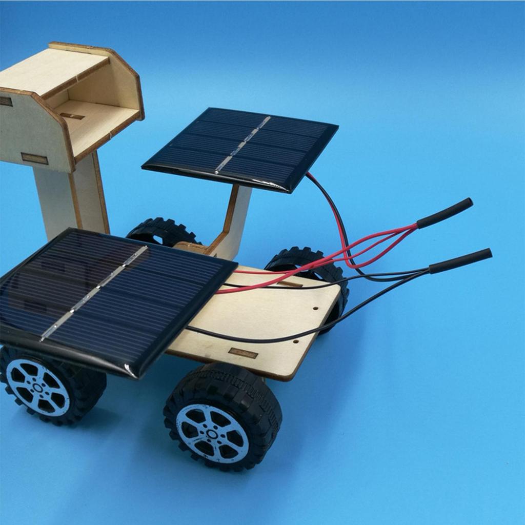 STEM Solar Robot Kit Build Your Own Lunar Rover, Educational Science Toy for Kids To Learn Engineering, Classroom & Home
