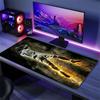 CR7 Mouse Pad, Large Gaming Desk Mat, Non-slip XXL Mousepad for Laptop & Tablet, Mini PC Playmat with Stitched Edges