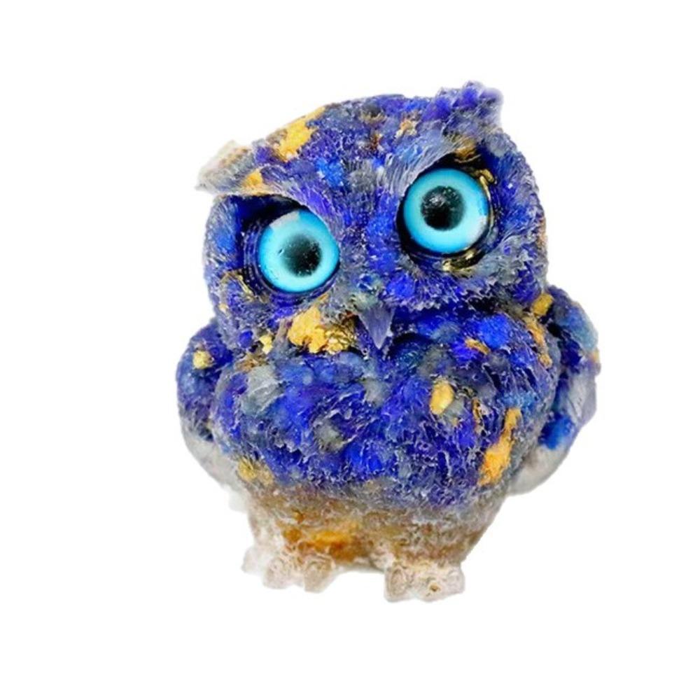 Cute Owl Crystal Gravel Home Ornaments Handicrafts Decorative Gifts Home Ornaments