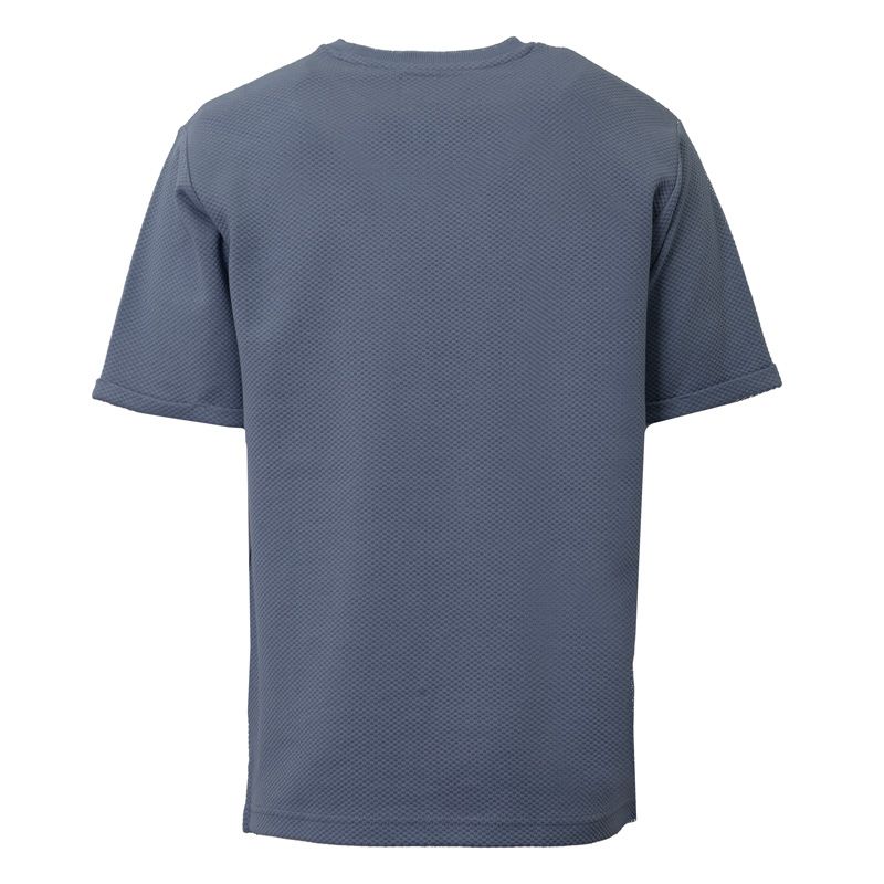 Men's Textured Cotton T-shirt with Embroidered Logo GIANFRANCO FERRE