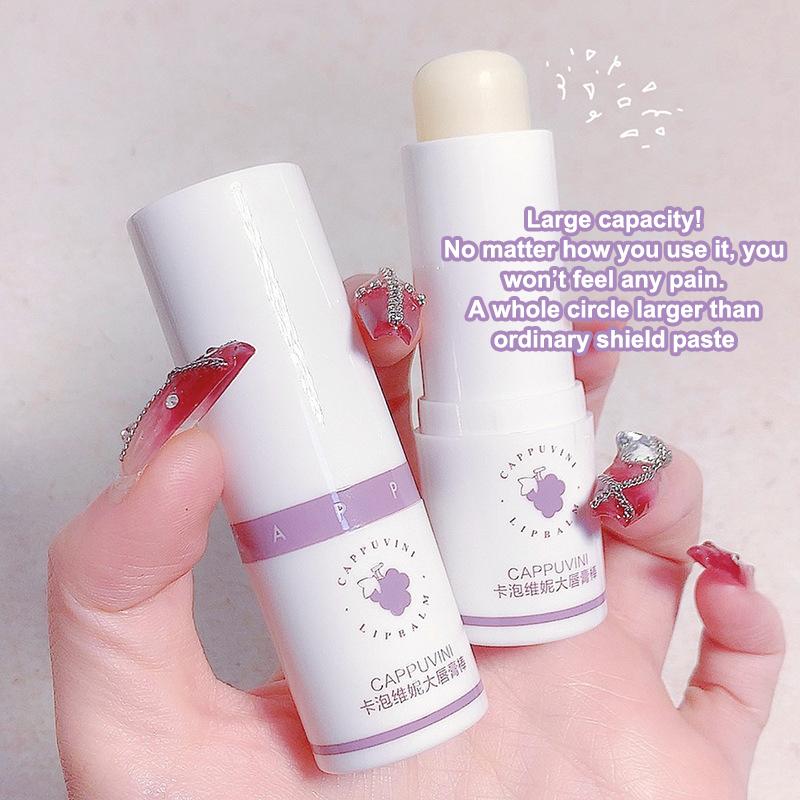 Cappuvini Grape Lipstick Stick 8G Moisturizing Nourishing Hydrating Soothing And Tender Lips For Winter Use Lip Balm Skin Care onesize