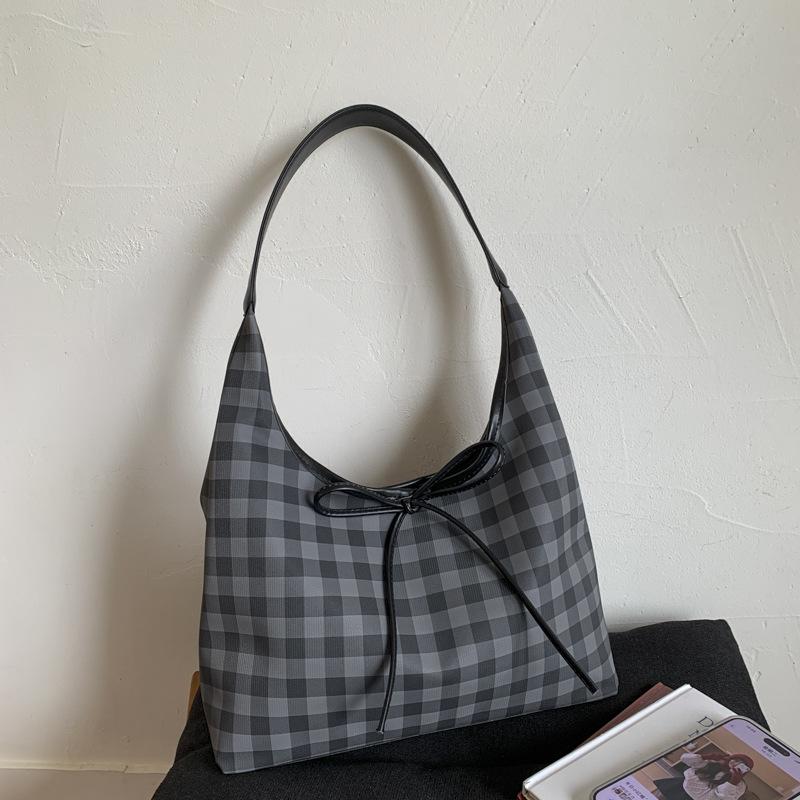 

Large-capacity Summer Stylish High-appeartion-level Single-shoulder Bag Lightweight Student Tote Bag for Class чорний